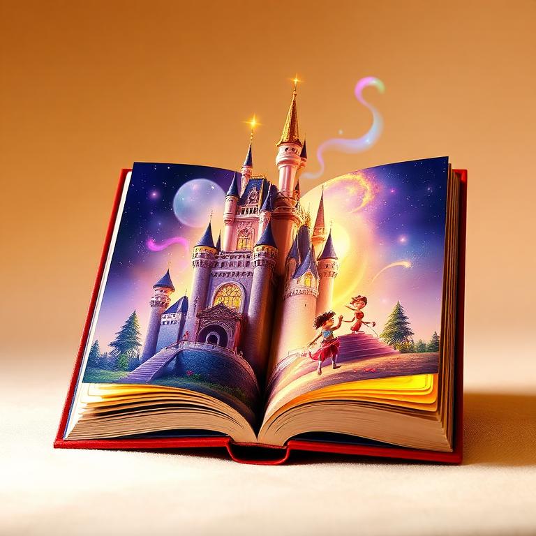 Premium magical storybook
